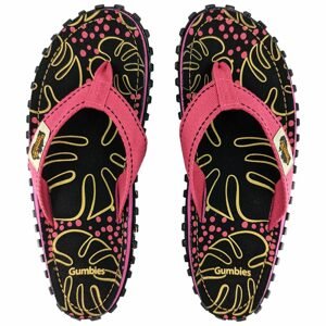 Gumbies Női flip-flop Gumbies Islander - Tropical Black | 38