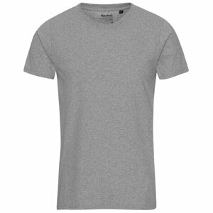 Neutral Újrahasznosított anyagokból készült férfi póló - Szürke melírozott | XL