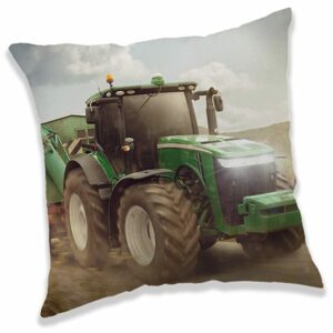 Jerry Fabrics Mintás gyerek párna - Traktor | 40 x 40 cm