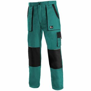 Canis Munkavédelmi nadrág CXS LUXY JOSEF - Zöld / fekete | 60