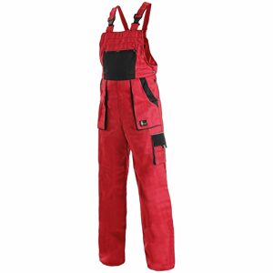 Canis Kantáros női munkavédelmi nadrág CXS LUXY SABINA - Piros / fekete | 58