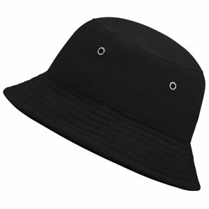 Myrtle Beach Gyerek kalap MB013 - Fekete / fekete | 54 cm